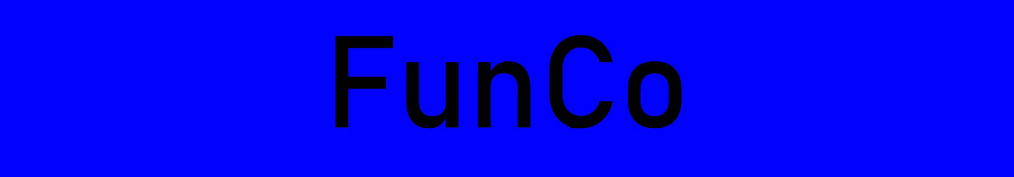 FunCo banner