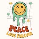 Peace Love Forever logo